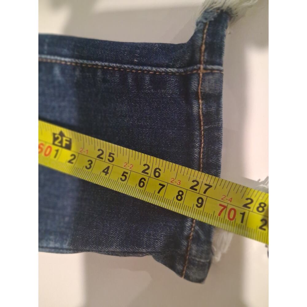 American Eagle Ne(x)t Level Stretch Hi-Rise Jegging Size 2 Short Distressed - Picture 13 of 14